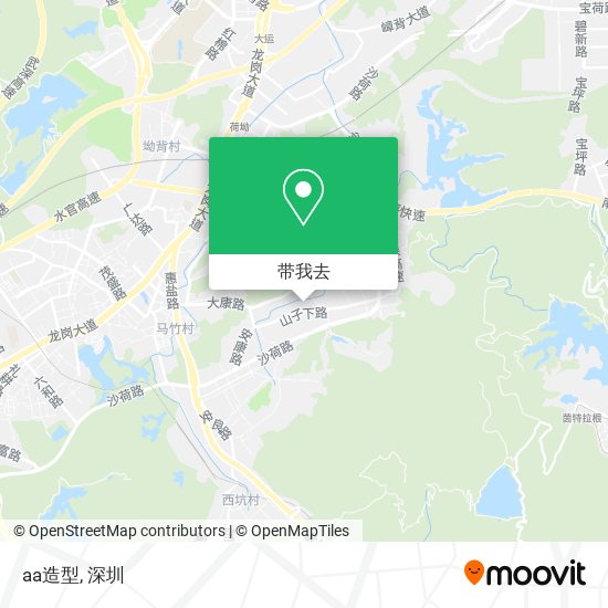 aa造型地图