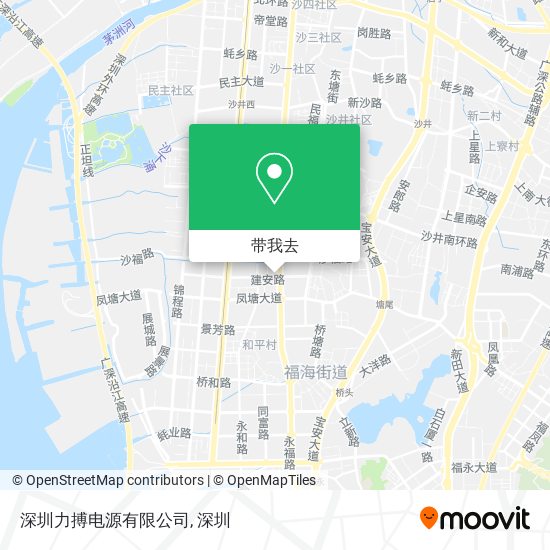 深圳力搏电源有限公司地图