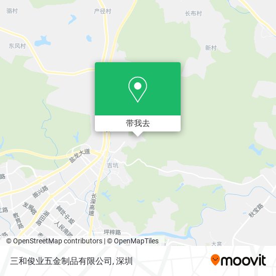 三和俊业五金制品有限公司地图