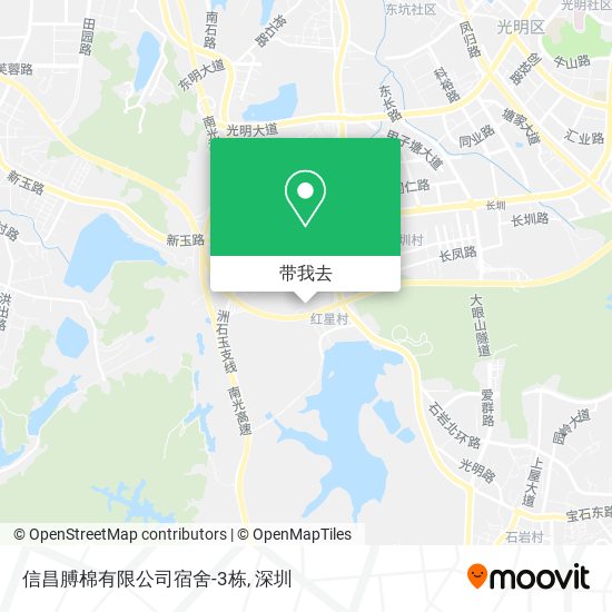 信昌膊棉有限公司宿舍-3栋地图