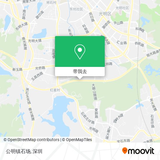 公明镇石场地图
