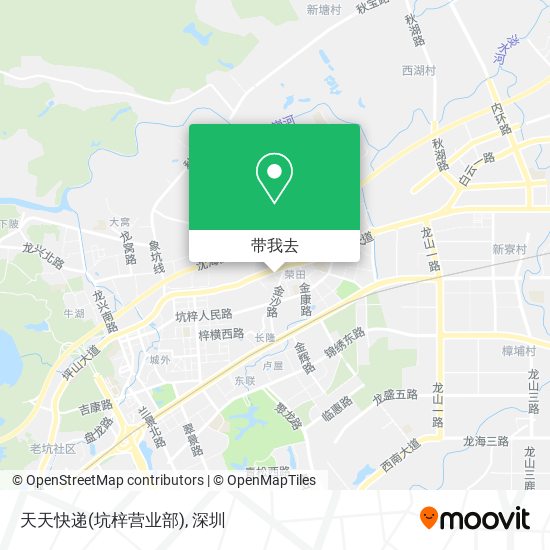 天天快递(坑梓营业部)地图