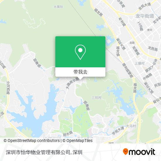 深圳市怡华物业管理有限公司地图