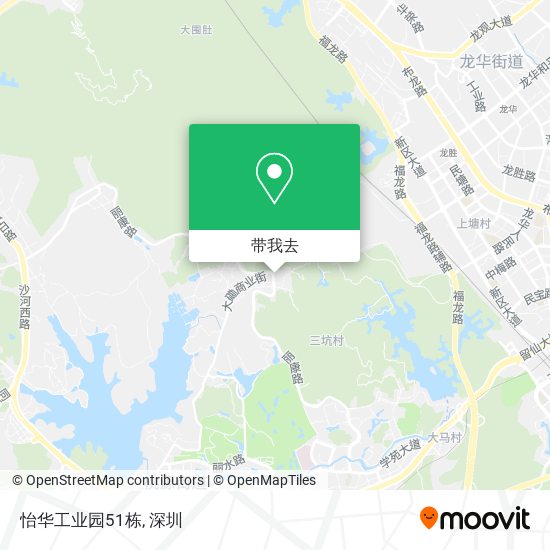 怡华工业园51栋地图