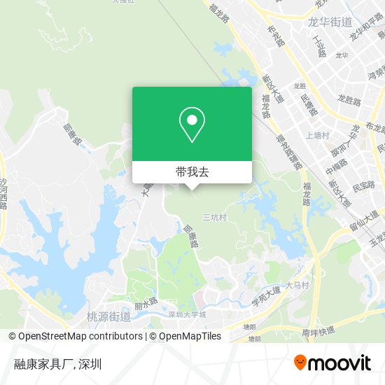 融康家具厂地图