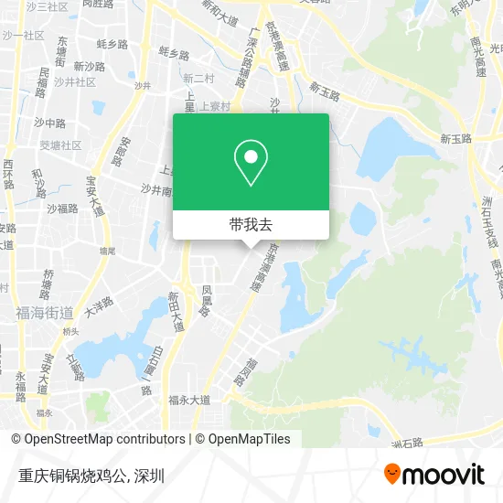 重庆铜锅烧鸡公地图