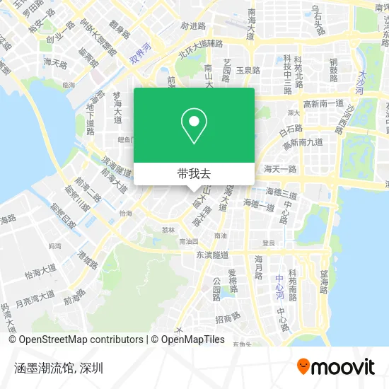 涵墨潮流馆地图