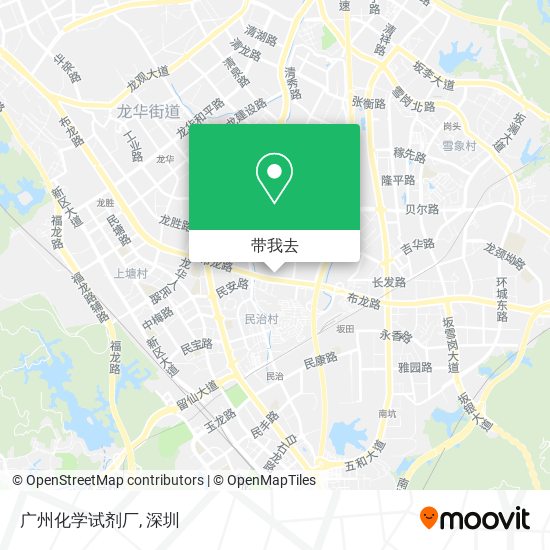 广州化学试剂厂地图