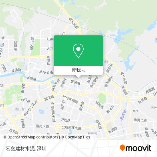 宏鑫建材水泥地图
