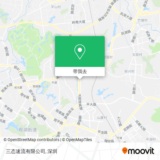 三态速流有限公司地图