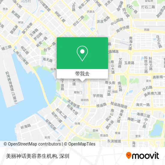 美丽神话美容养生机构地图