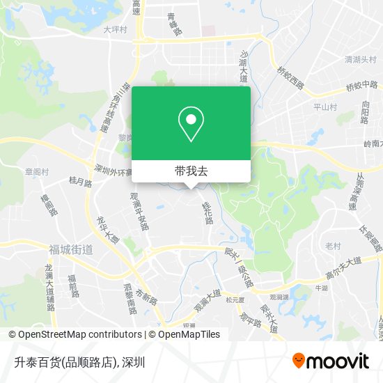升泰百货(品顺路店)地图