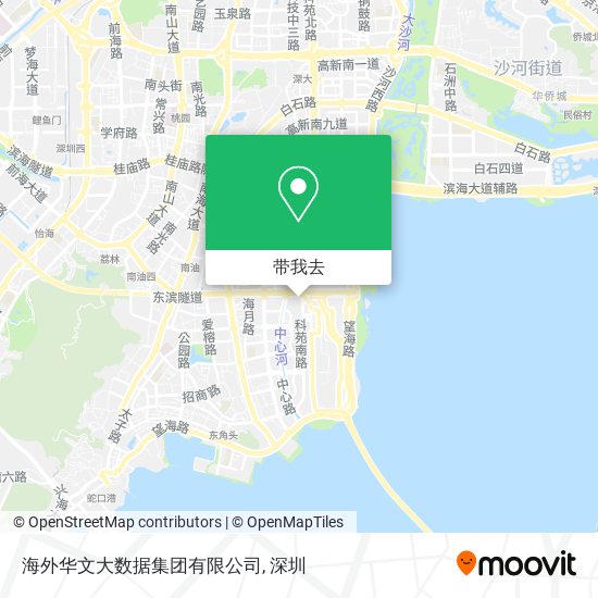 海外华文大数据集团有限公司地图