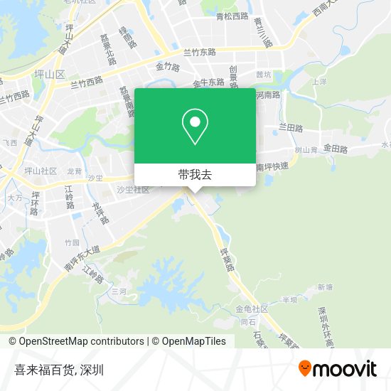 喜来福百货地图