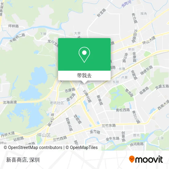新喜商店地图