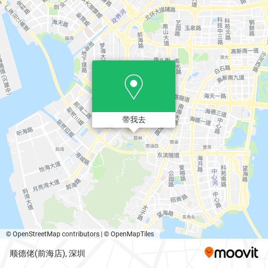 顺德佬(前海店)地图
