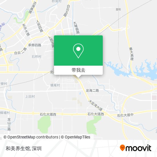 和美养生馆地图