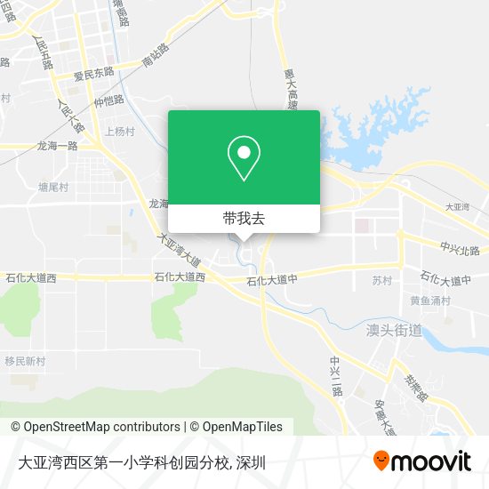 大亚湾西区第一小学科创园分校地图