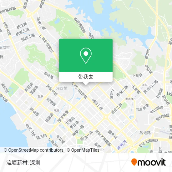 流塘新村地图