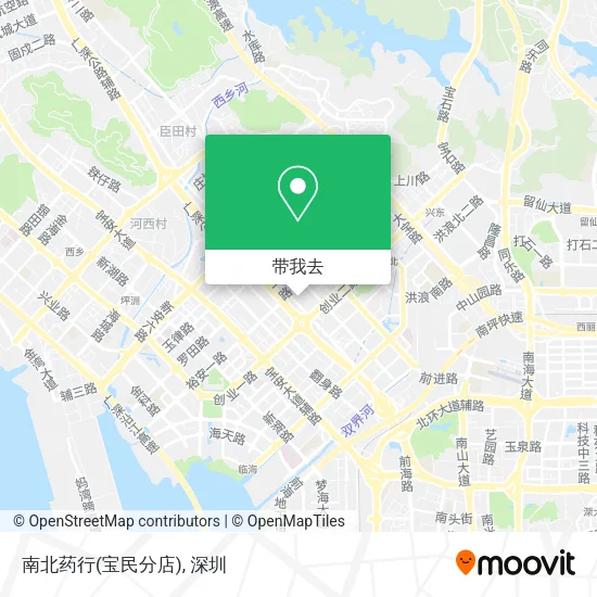 南北药行(宝民分店)地图