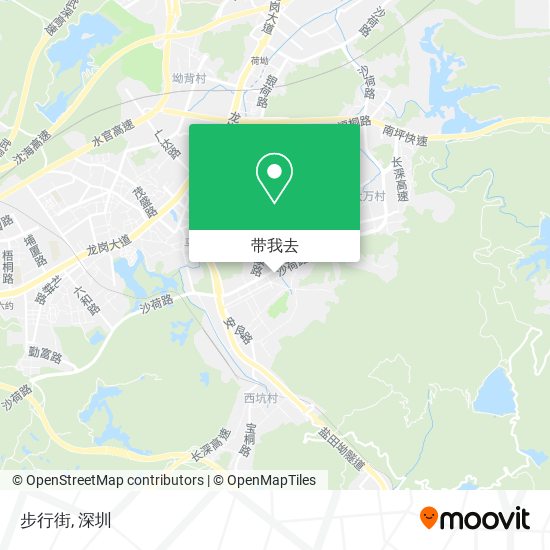 步行街地图