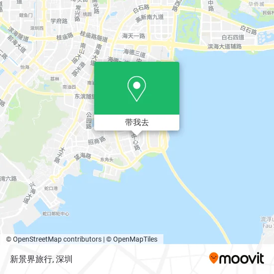 新景界旅行地图