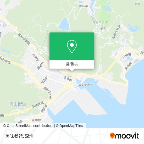美味餐馆地图