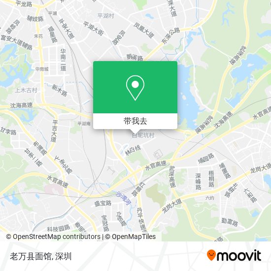 老万县面馆地图
