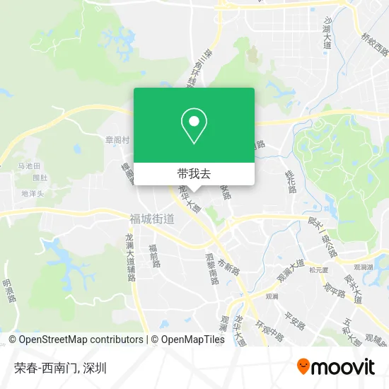荣春-西南门地图