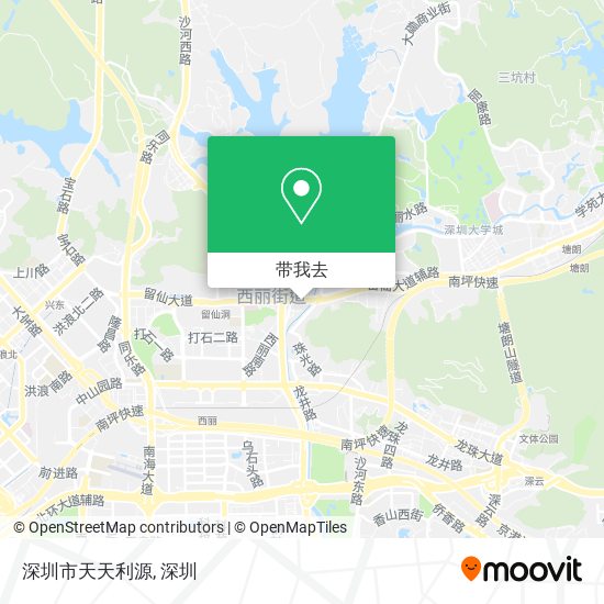 深圳市天天利源地图
