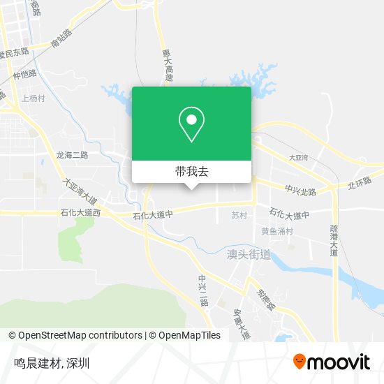 鸣晨建材地图