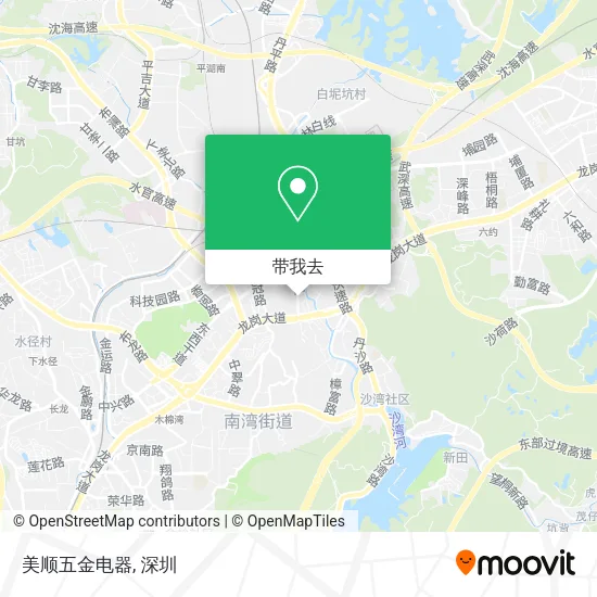 美顺五金电器地图