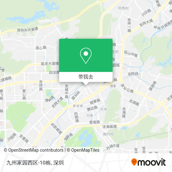 九州家园西区-10栋地图