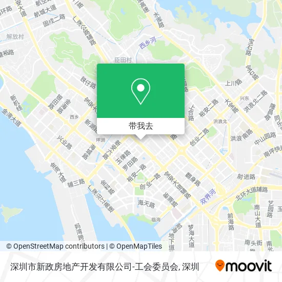 深圳市新政房地产开发有限公司-工会委员会地图