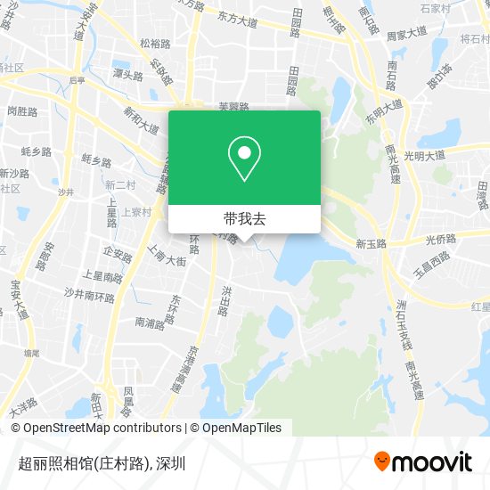 超丽照相馆(庄村路)地图