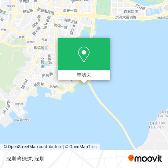 深圳湾绿道地图