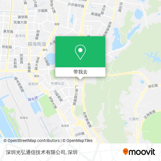 深圳光弘通信技术有限公司地图