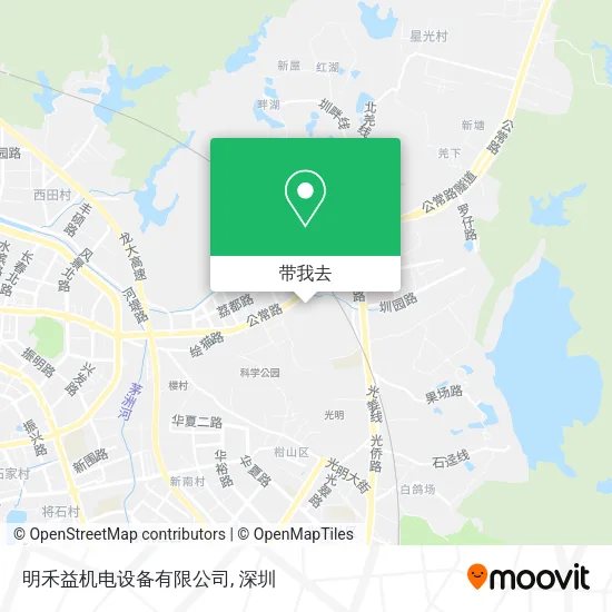 明禾益机电设备有限公司地图