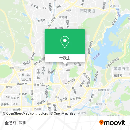 金碧尊地图