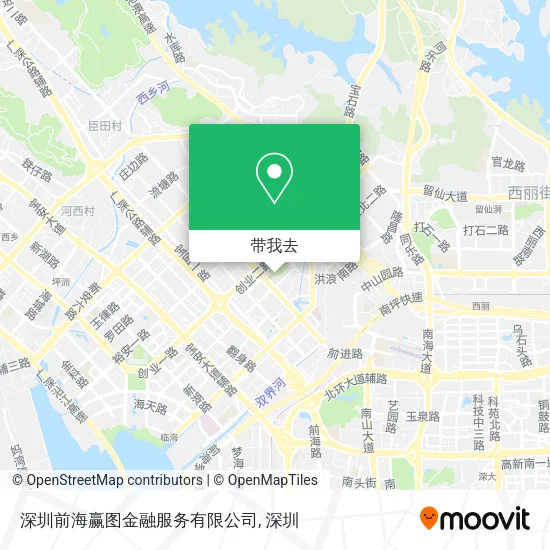 深圳前海赢图金融服务有限公司地图