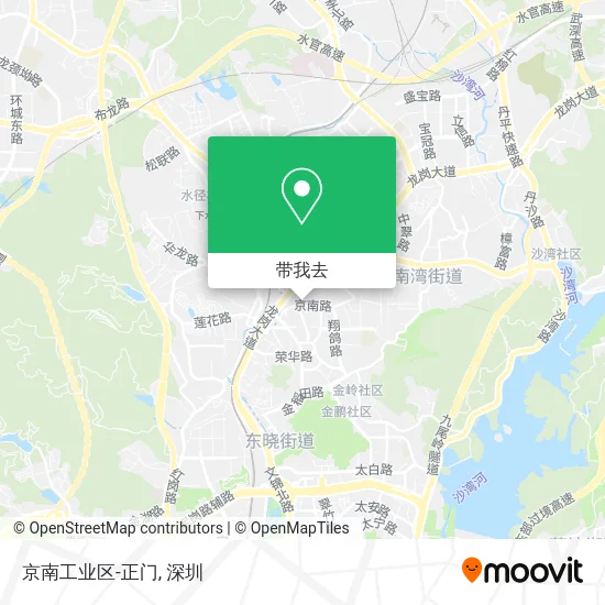 京南工业区-正门地图
