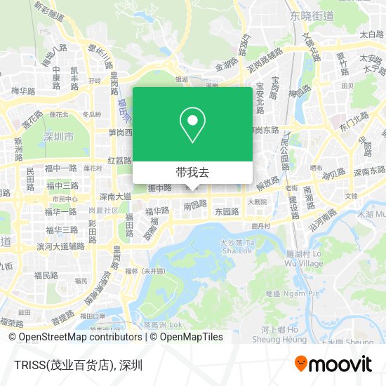 TRISS(茂业百货店)地图