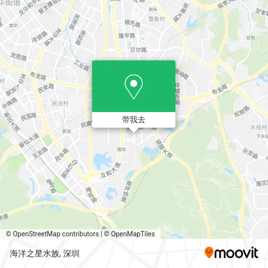 海洋之星水族地图