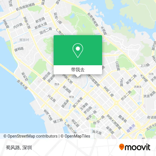 蜀风路地图