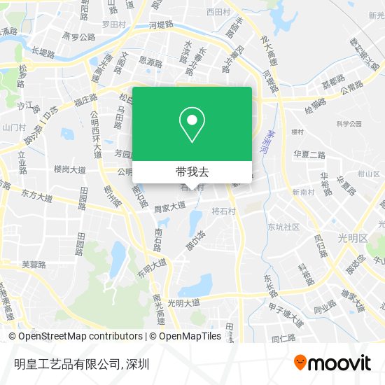 明皇工艺品有限公司地图