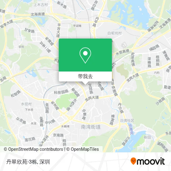 丹翠欣苑-3栋地图