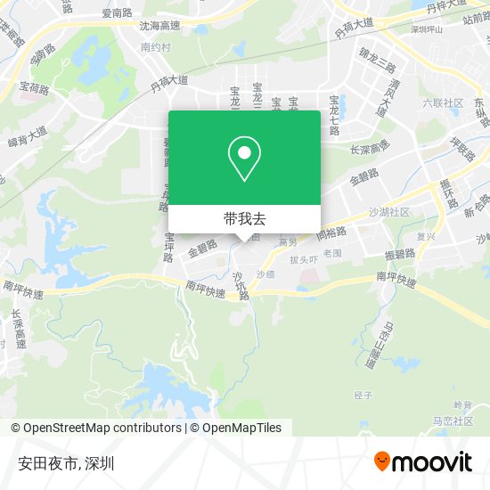 安田夜市地图
