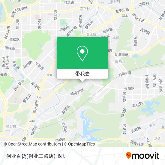 创业百货(创业二路店)地图