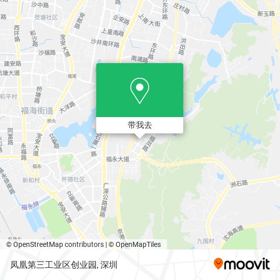 凤凰第三工业区创业园地图