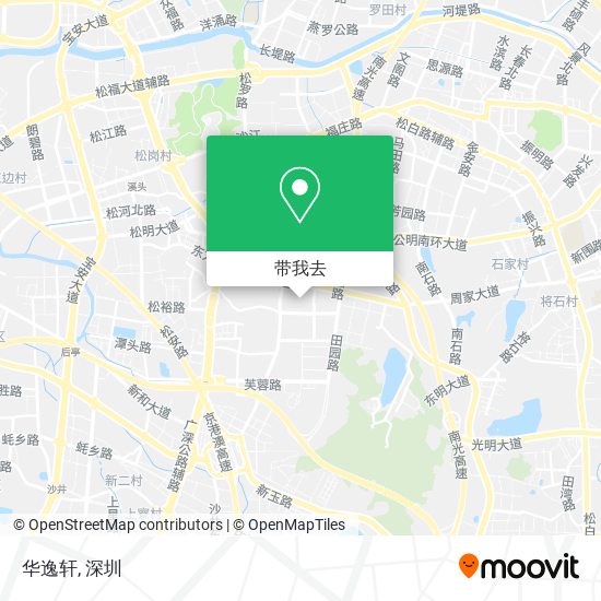 华逸轩地图